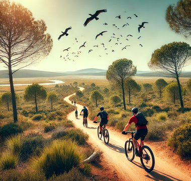 Rutas para salir en bicicleta de montaña en la provincia de Huelva