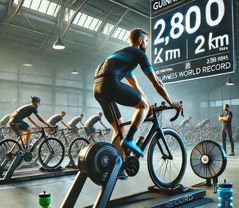 El récord Guinness de Julián Sanz: ¡2.800 kilómetros en 6 días pedaleando sobre un rodillo!