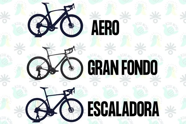 Diferencias entre bicicletas aero, escaladoras y gran fondo: ¿cuál es la ideal para ti?