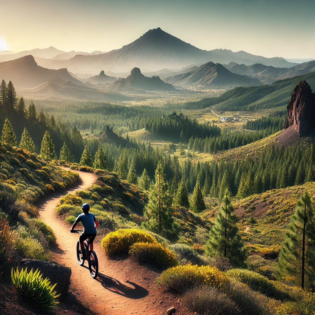 Rutas para salir en bicicleta de montaña en la provincia de Tenerife