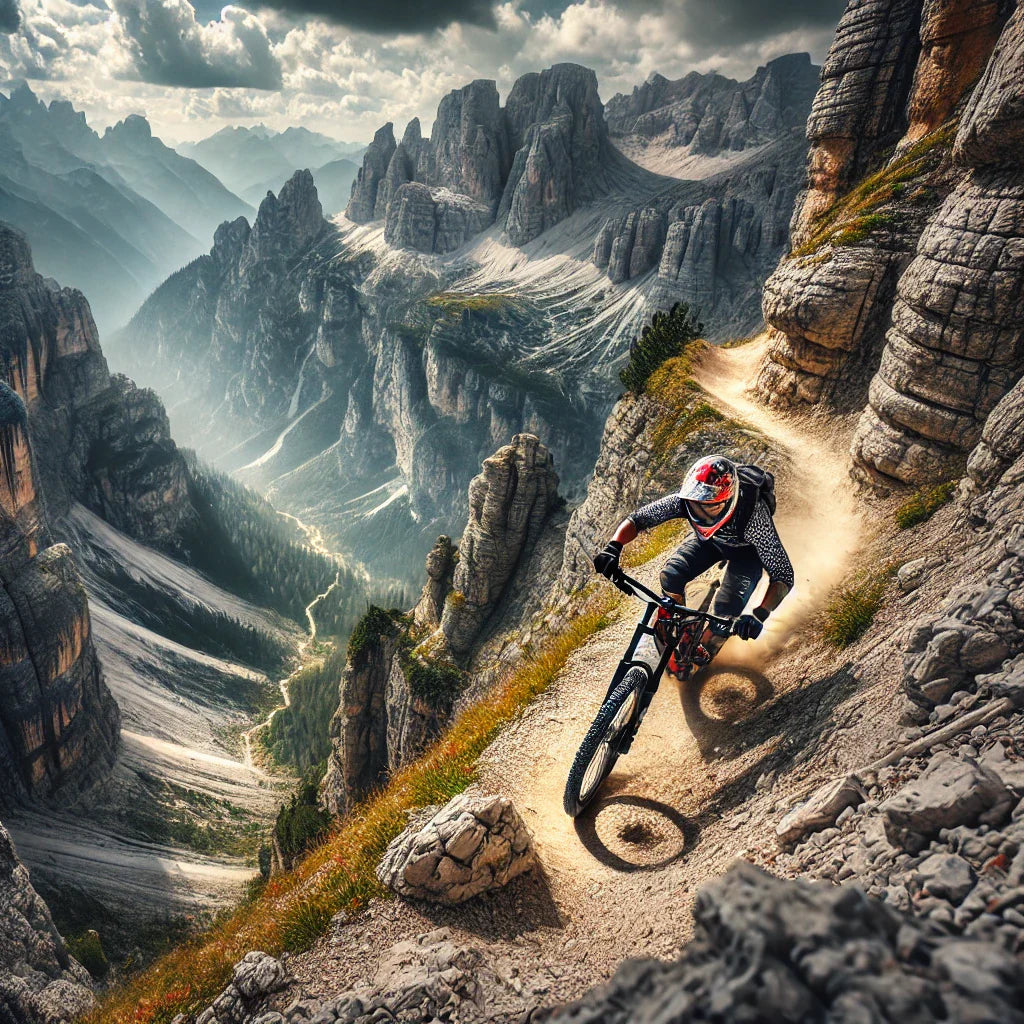 Vive la adrenalina: el descenso más extremo en los Alpes italianos