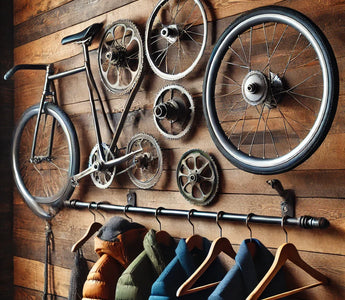 Cinco usos que puedes darle a una bicicleta para decorar tu casa