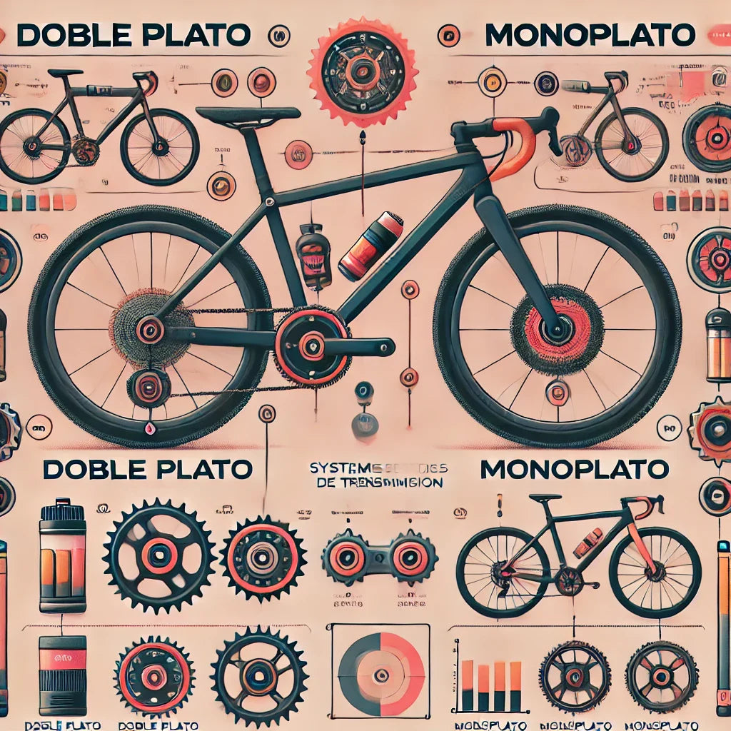 ¿Es posible correr el Tour de Francia con una bicicleta monoplato?