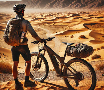 El espectacular viaje en mountain bike de Gabriele Saluci desde Turín al Sahara