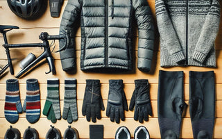 Cómo prepararte para salir en bicicleta en invierno