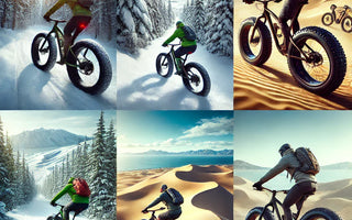 Las bicicletas fat bikes también son para el verano
