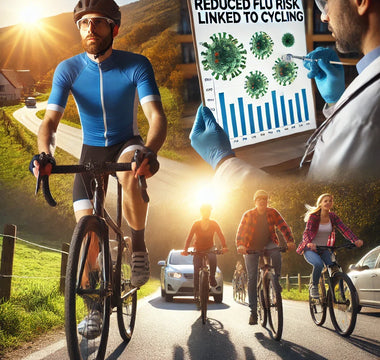 ¿Sabías que montar en bicicleta reduce el riesgo de contraer la gripe?